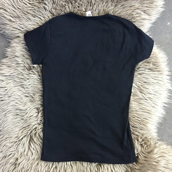 American Apparel TO squirrel black cotton tee - size M - Picture 5 of 5